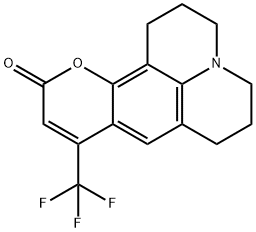8-(トリフルオロメチル)-2,3,5,6-テトラヒドロ-4H,10H-11-オキサ-3a-アザ-1H-ベンゾ[de]アントラセン-10-オン 化学構造式