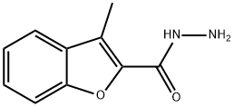 3-甲基-2-苯并呋喃卡巴肼, 53524-81-5, 结构式