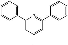4-methyl-2,6-diphenylpyridine Struktur