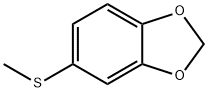 1,3-Benzodioxole, 5-(Methylthio)- Structure