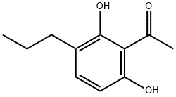 1-(2,6-DIHYDROXY-3-PROPYLPHENYL)ETHAN-1-ONE Structure