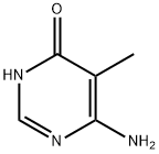 6-氨基-5-甲基-1,4-二氢嘧啶-4-酮 结构式