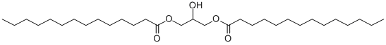 豆蔻酸二甘油酯, 53563-63-6, 结构式