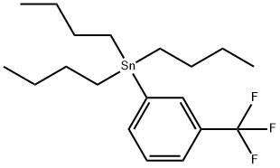 TRIBUTYL[3-(TRIFLUOROMETHYL)PHENYL]STANNANE Struktur