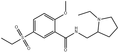 舒托必利, 53583-79-2, 结构式