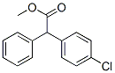 (4-Chlorophenyl)phenylacetic acid methyl ester Structure