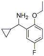 Benzenemethanamine, alpha-cyclopropyl-2-ethoxy-5-fluoro- (9CI) Structure