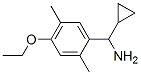 Benzenemethanamine, alpha-cyclopropyl-4-ethoxy-2,5-dimethyl- (9CI) Struktur
