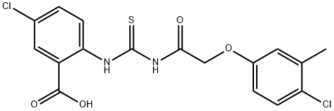 5-클로로-2-[[[[(4-클로로-3-메틸페녹시)아세틸]아미노]티오엑소메틸]아미노]-벤조산