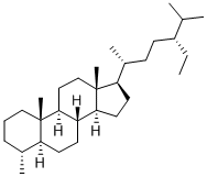 4ALPHA-METHYL-(24R)-ETHYL-5ALPHA(H),14ALPHA(H),17ALPHA(H)-CHOLESTANE Structure