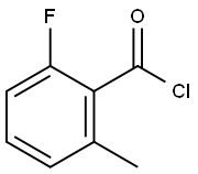 2-氟-6-甲基苯甲酰氯,535961-78-5,结构式