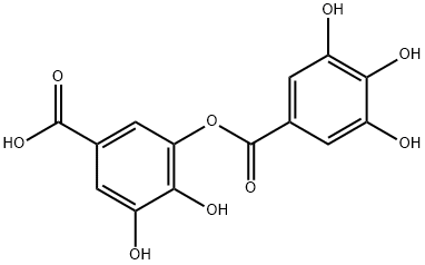 タンニン酸 化学構造式