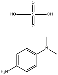 N,N-ジメチル-1,4-フェニレンジアミン硫酸塩 化学構造式