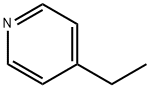 4-乙基吡啶,536-75-4,结构式