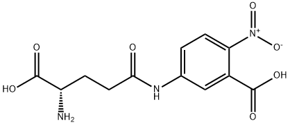 (S)-5-[(4-amino-4-carboxy-1-oxobutyl)amino]-2-nitrobenzoic acid Struktur