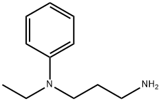 N-(3-氨基丙基)-N-乙基苯胺, 53606-48-7, 结构式