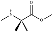 N,2-二甲基丙氨酸甲酯, 53617-94-0, 结构式