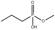 Propylphosphonic acid hydrogen methyl ester 结构式