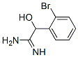 Benzeneethanimidamide,  2-bromo--alpha--hydroxy- Struktur