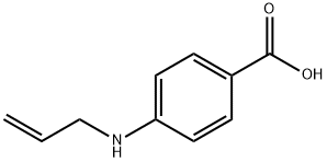 4-(ALLYLAMINO)BENZOIC ACID, 53624-18-3, 结构式