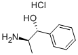 (IR,2R)-I-Norpseudoephedrine HCL, 53643-20-2, 结构式