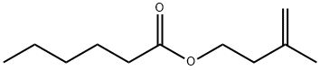 3-METHYLBUT-3-EN-1-YLHEXANOATE Struktur