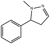4,5-Dihydro-1-methyl-5-phenyl-1H-pyrazole Struktur