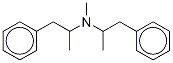 N,α,α’Trimethyldiphenethylamine  Struktur