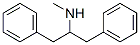 N-methyl-1,3-diphenyl-propan-2-amine Struktur