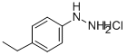 4-Ethylphenylhydrazine hydrochloride Structure