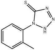 1-(2-甲基苯基)-1H-1,2,3,4-四唑-5-硫醇, 53662-42-3, 结构式