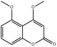 4,5-Dimethoxy-2H-1-benzopyran-2-one Struktur