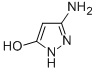 3-氨基-5-吡唑醇, 53666-79-8, 结构式