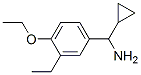 Benzenemethanamine, alpha-cyclopropyl-4-ethoxy-3-ethyl- (9CI) Structure