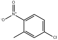 1-ニトロ-2-メチル-4-クロロベンゼン 化学構造式