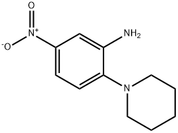 5-NITRO-2-PIPERIDIN-1-YL-PHENYLAMINE Struktur