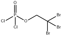 ジクロリドりん酸2,2,2-トリブロモエチル 化学構造式