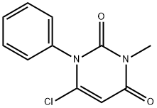6-CHLORO-3-METHYL-1-PHENYL-1H-PYRIMIDINE-2,4-DIONE Struktur