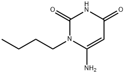 6-AMINO-1-BUTYL-1H-PYRIMIDINE-2,4-DIONE Structure