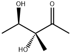 2-Pentanone, 3,4-dihydroxy-3-methyl-, (R*,R*)- (9CI) Struktur