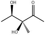 2-Pentanone, 3,4-dihydroxy-3-methyl-, (R*,S*)- (9CI) Struktur