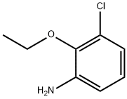 3-氯-2-乙氧基苯胺 结构式