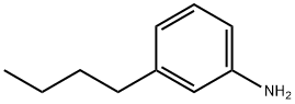 3-丁基苯胺, 5369-17-5, 结构式