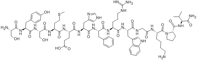 ACTH (1-13) AMIDE 结构式