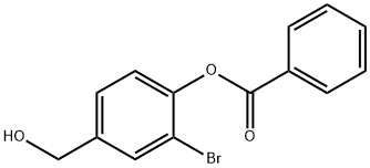 2-BROMO-4-(하이드록시메틸)페닐벤조에이트