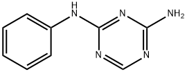2-アミノ-4-アニリノ-s-トリアジン 化学構造式