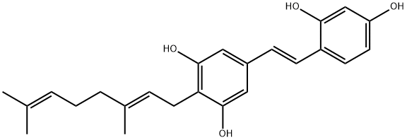 高黄绿酸,537-41-7,结构式