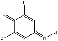 2，6-二溴喹柄-4-氯亚胺,537-45-1,结构式