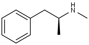 D-METHAMPHETAMINE Structure