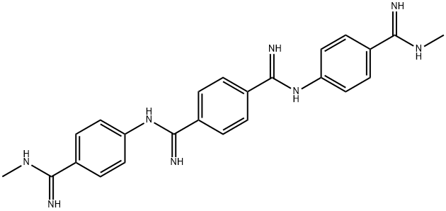1,4-DIAMIDINOBENZENE Struktur